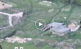 Пограничники Стального кордона уничтожили три укрытия оккупантов и транспорт на Курском направлении