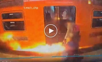 Аварийная ситуация в метро из-за костыля