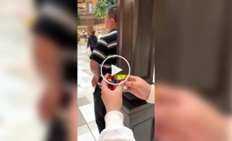 It is impossible to solve a Rubik's cube this way