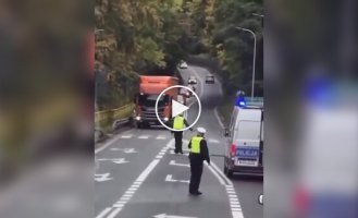 How many Poles does it take to stop a minibus