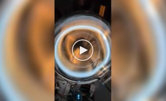 An engineer created a lamp with a "black hole" that is impossible to look away from