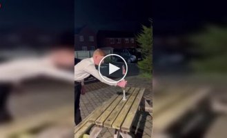 How not to set off fireworks