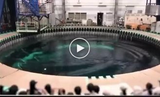 A giant Japanese tank that creates storms on command