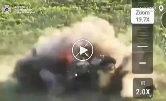 Border guards destroyed 2 ATVs in Kursk direction, which Russians used to enter Ukrainian territory