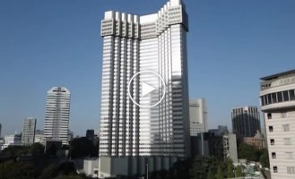 How a skyscraper was dismantled in Japan