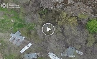 Пограничники обнаружили и уничтожили скрытую вражескую технику, а также укрытие оккупантов на Харьковщине