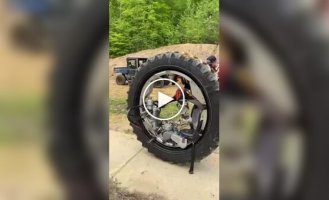 A unicycle for thrill-seekers