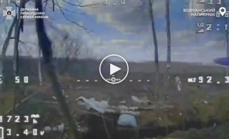 Пограничники ликвидировали десять оккупантов и уничтожили антенну связи под Волчанском