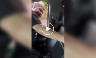 A silly prank on a friend