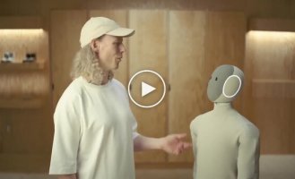 A Norwegian company unveiled a robot butler