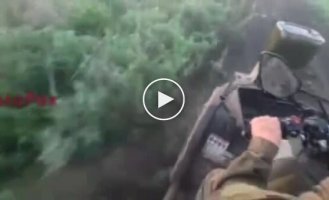 The three-hundredth Russian screams in pain after the attack Ukrainian drone
