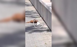 He helped a friend as best he could