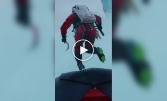 Ледяная бездна и 15 метров высоты не испугали: канадка прыгнула с айсберга ради рекорда