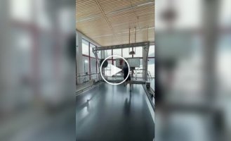Одна из самых больших беговых дорожек в мире