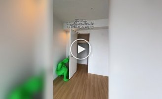 Риелтор не разобралась, как убрать зеленого человека из видео и прославилась в сети