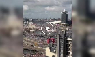 A grand sailing fleet festival kicks off in Amsterdam