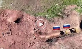 Бойцы Нацполиции атаковали дронами-камикадзе оккупантов в блиндажах и укрытиях на Торецком направлении