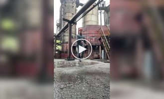 Dancing in the factory