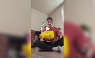 Охранная система в виде покемона Пикачу