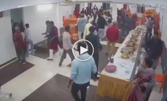 Гости сорвали свадьбу, подравшись из-за десерта