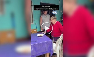 Teaching a grandson to be orderly