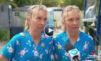 Сестры-близняшки из Австралии стали героями соцсетей из-за синхронизации речи