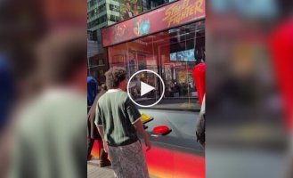 An inventive movie promo
