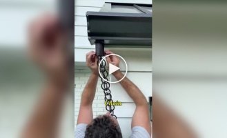 Kusari-doi - Japanese rain chains.