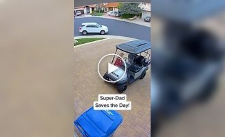 Супер-папа спешит на помощь