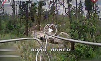 Fighters of the 5th Separate Assault Brigade destroyed a tank in a shelter, a vehicle while moving, and dugouts in the Kramatorsk direction