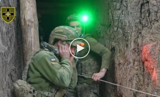 Artillerymen of the 28th Separate Assault Brigade destroy enemy infantry in the Toretsk direction