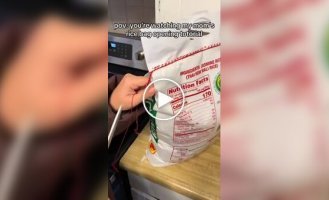 Opening a Bag the Right Way