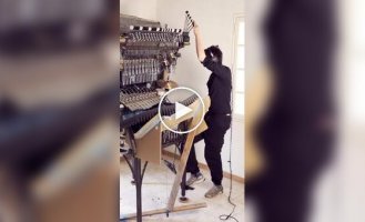Martin Molin creates unique musical instruments