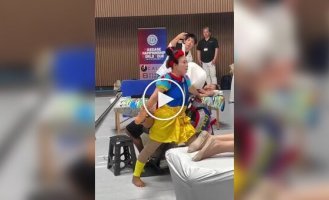 В Японии ежегодно проходит чемпионат мира по массажу