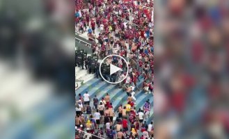 Драка в Парагвае: пострадали болельщики и полицейские