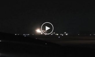 US fighter jet exploded while trying to take off