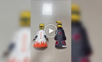 Попугай стал Наруто — пернатому сделали костюм на легендарного перса аниме