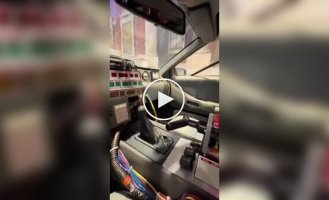 A Back to the Future Fan Created His Own Legendary DeLorean