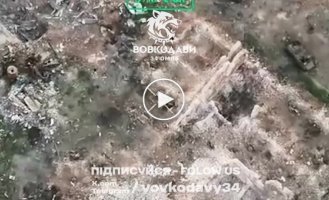 An occupier blew himself up on an anti-tank mine, trying to throw it into the shelter of our soldiers