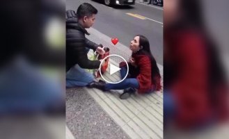 In Spain, girls are increasingly proposing to men
