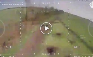 National Guardsmen destroyed Russians on electric scooters who wanted to approach our positions in the Pokrovsky direction