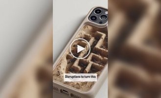 Энтузиаст создал чехол для смартфона с миниатюрной муравьиной фермой