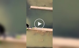 Fisherman nicknamed "Lucky"