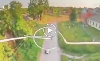 Our drones attacked the enemy in the Kursk direction and eliminated 10 occupiers, 15 shelters