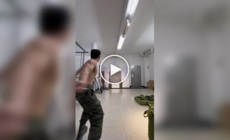 Guy throws screwdrivers with amazing accuracy