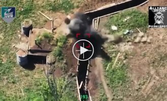 Marines attacked Russians standing at a bus stop and also eliminated bikers