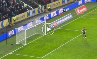 Белка посетила футбольный матч