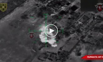 Воины 28-й ОМБр обнаружили и нанесли удар ночью по российской пушке МТ-12
