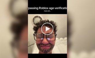 Schoolchildren bypass age verification in Roblox with drawn-on mustaches and beards