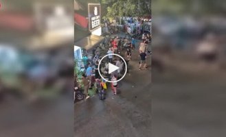 Нелегальное кафе исчезло за 20 секунд